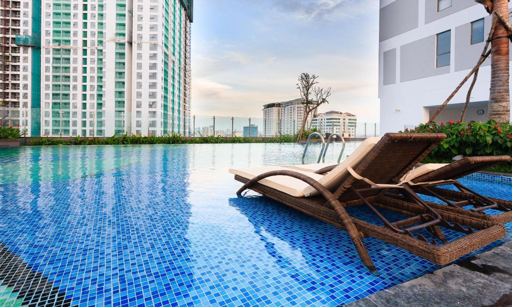 Elysium Cbd Rivergate Apartment - Pool - Free 4G Sim For 3 Nights Ho Chi Minh-Byen Eksteriør billede