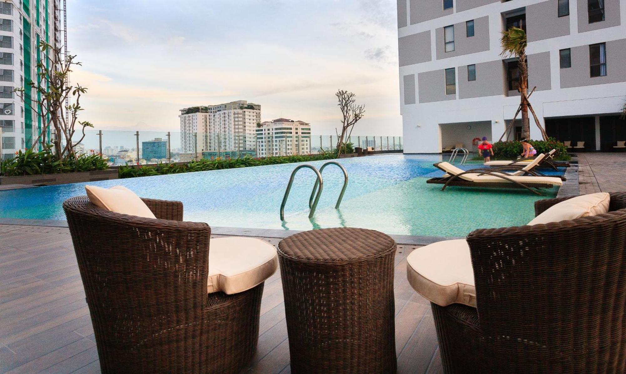 Elysium Cbd Rivergate Apartment - Pool - Free 4G Sim For 3 Nights Ho Chi Minh-Byen Eksteriør billede