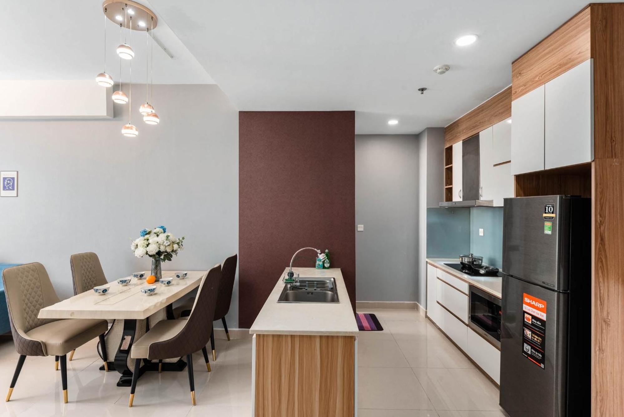 Elysium Cbd Rivergate Apartment - Pool - Free 4G Sim For 3 Nights Ho Chi Minh-Byen Værelse billede